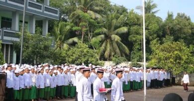 Upacar Hari Santri Nasional 2022 Ponpes Nurul Qarnain Jember