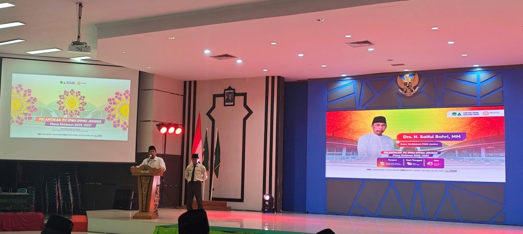 Sambutan H. Saiful Bahri, Ketua PCNU Jember dalam Pelantikan PC IPNU IPPNU Jember Periode 2025-2027